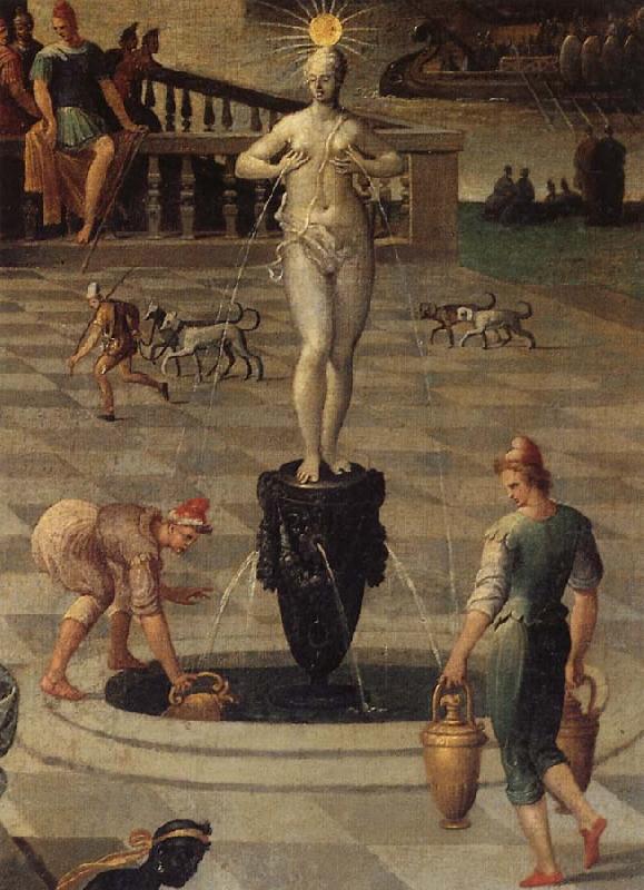  Details of Caesar Augustus and the Tiburtine Sybil